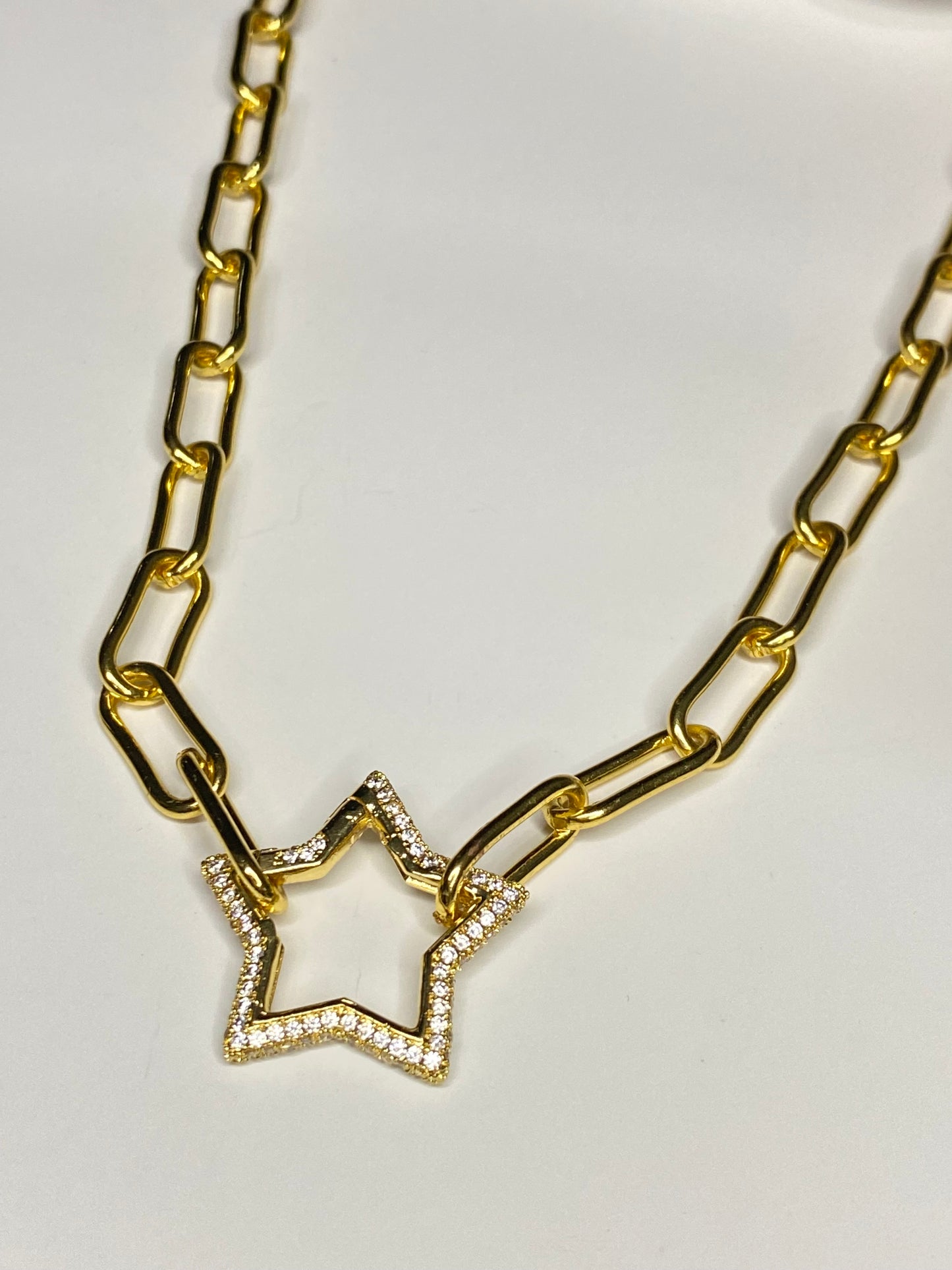 Collar Estrella eslabones