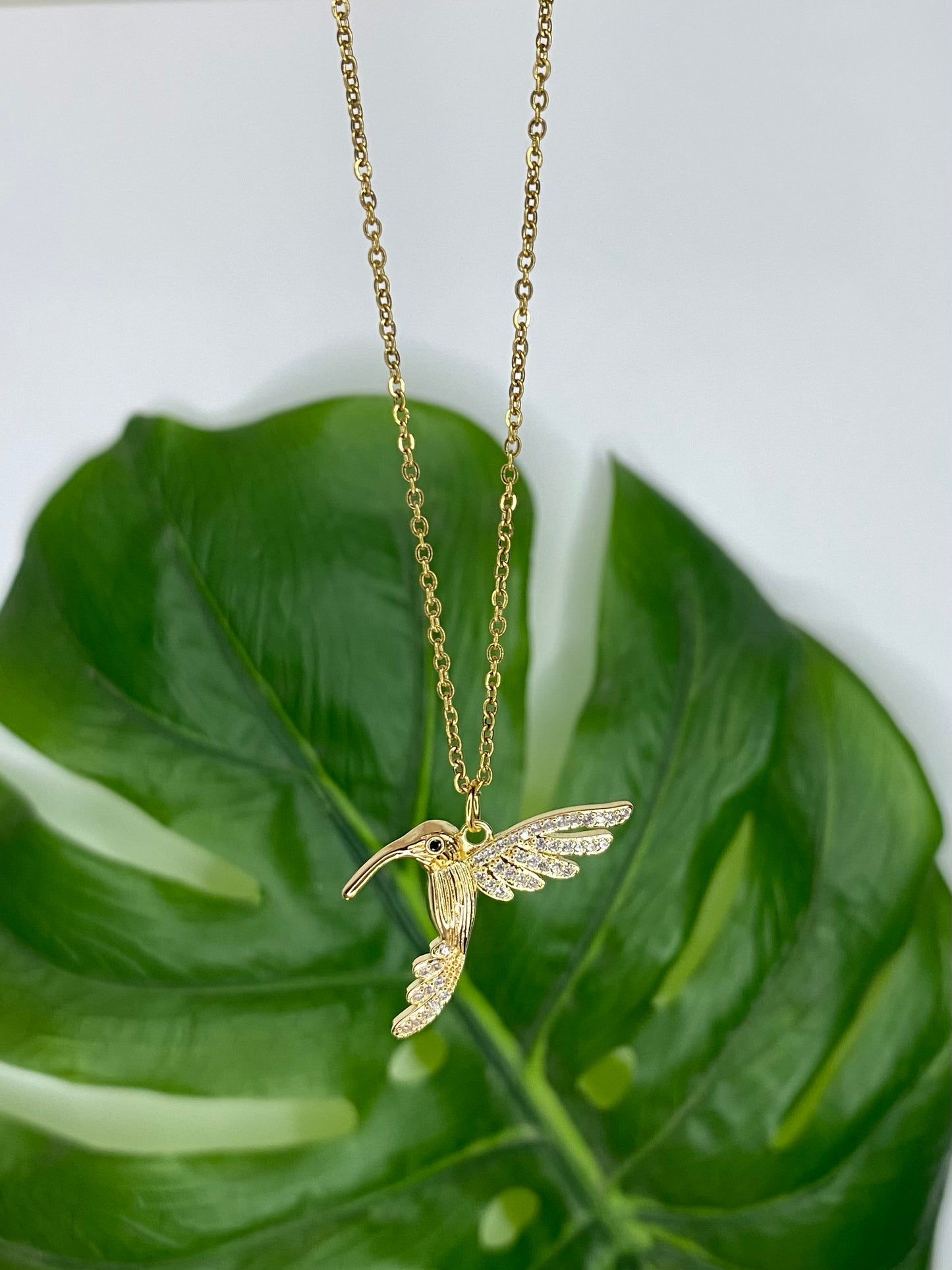 Collar Colibrí microcircones