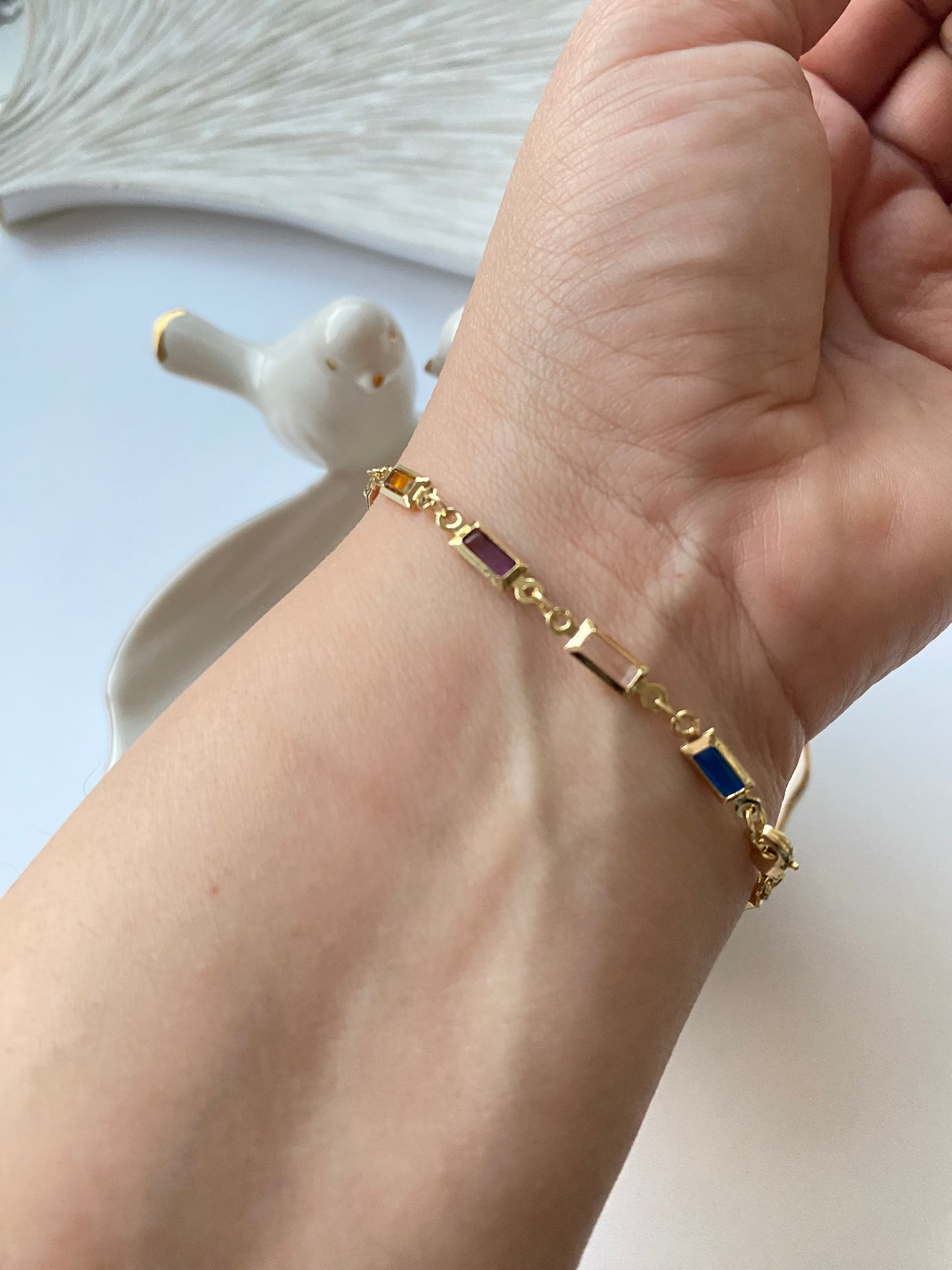 Pulsera Ataviada de Vida dorada