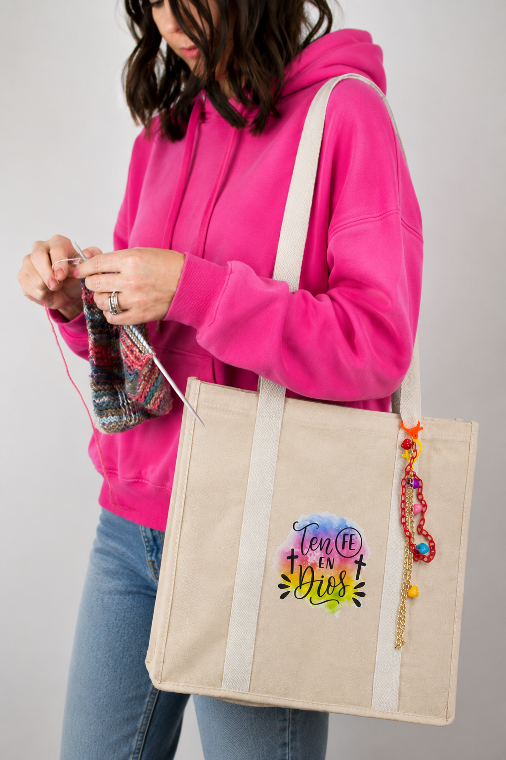 Tote Bag “Ten fe en Dios”