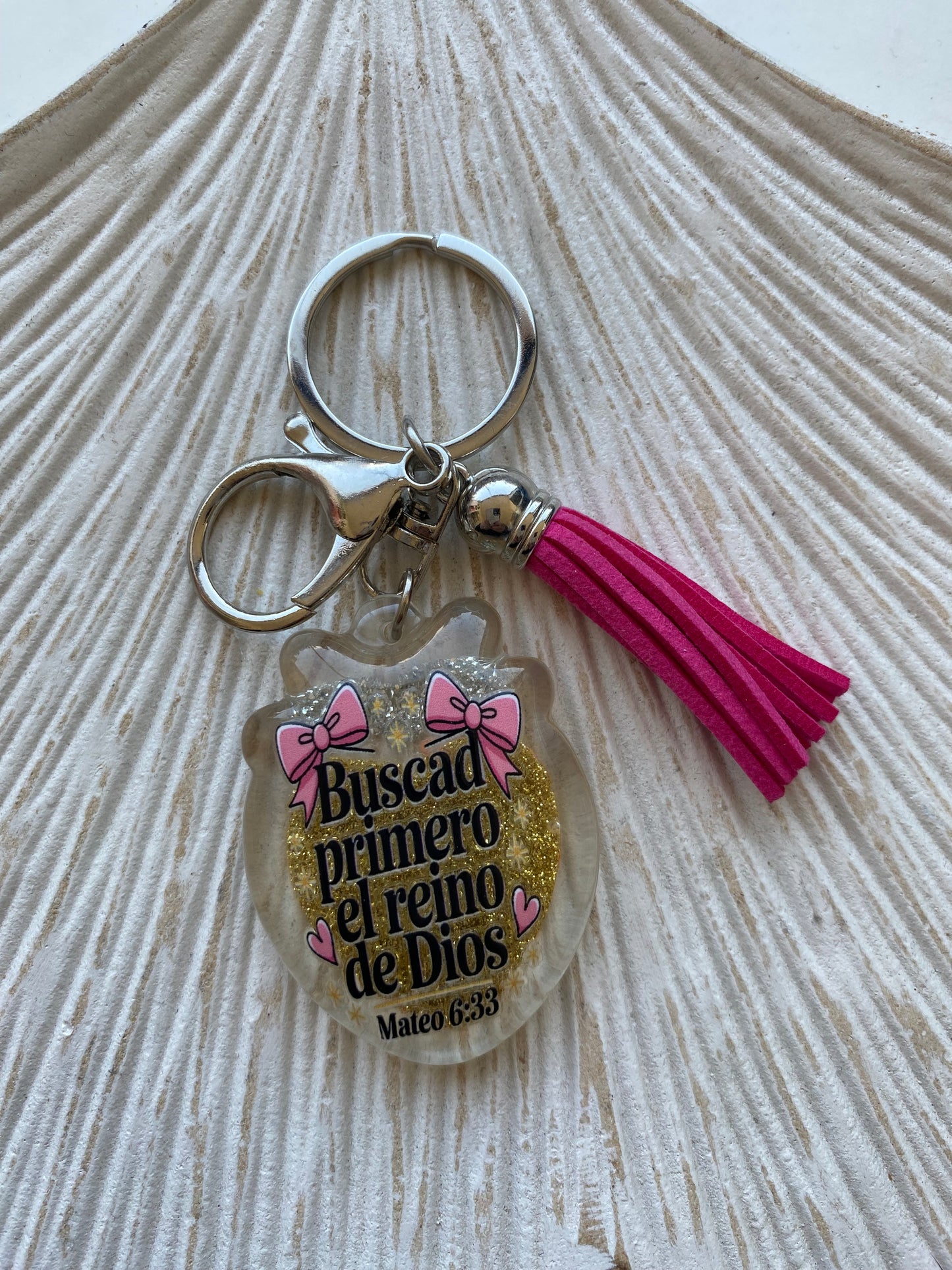 Llavero Busca primero el Reino de Dios