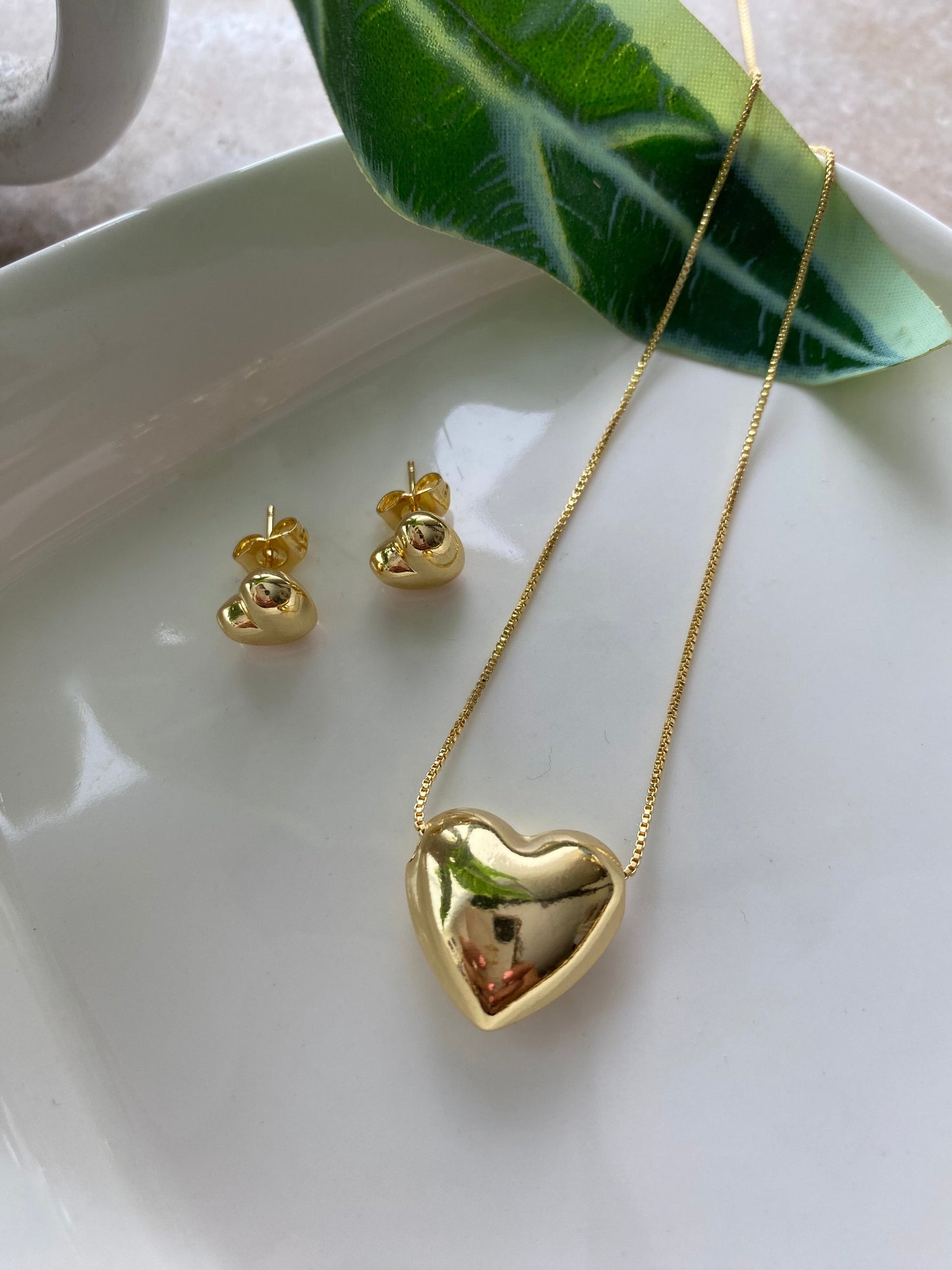 Collar Acero Dorado