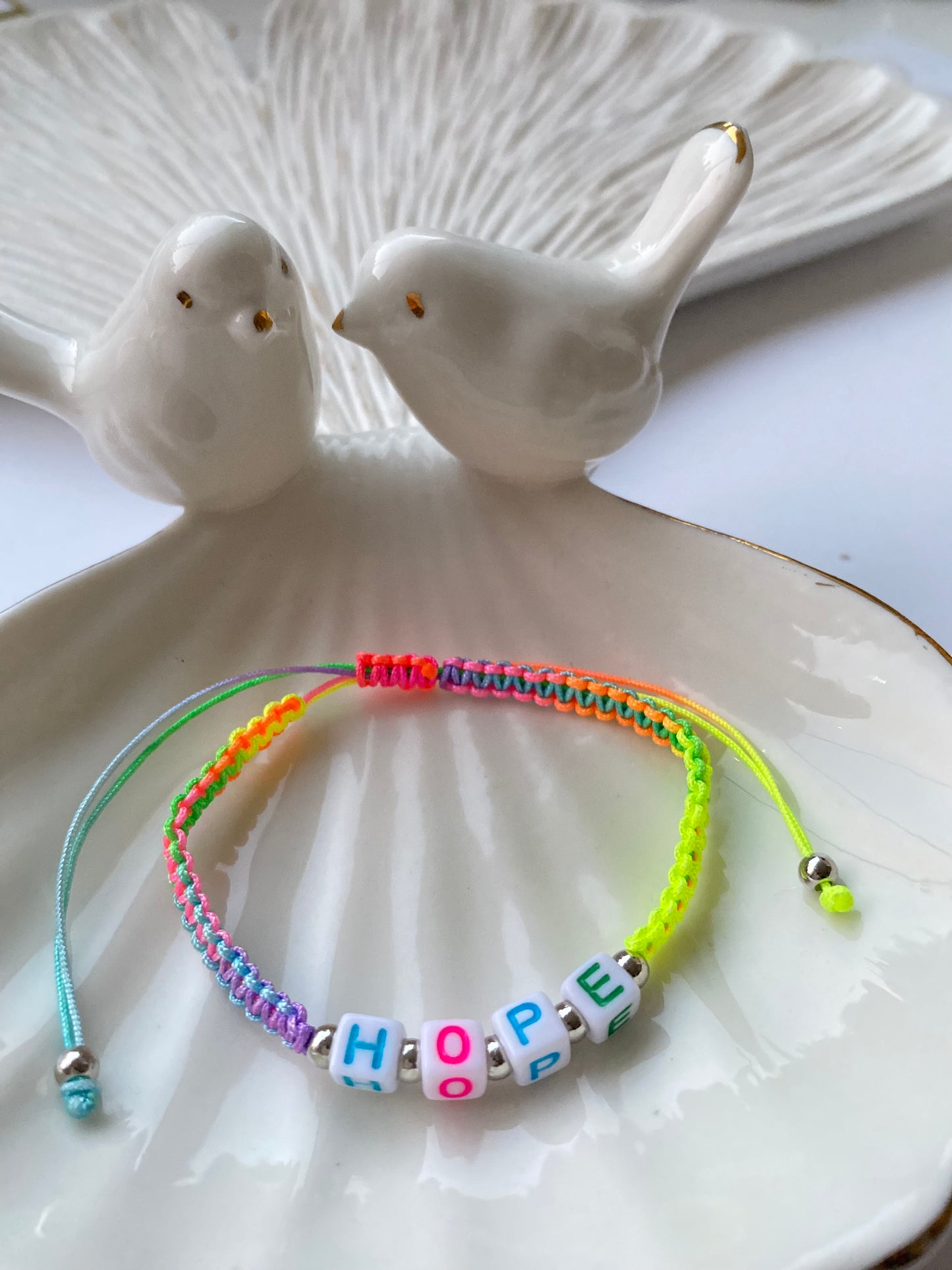 Pulsera Hope Esperanza Colores