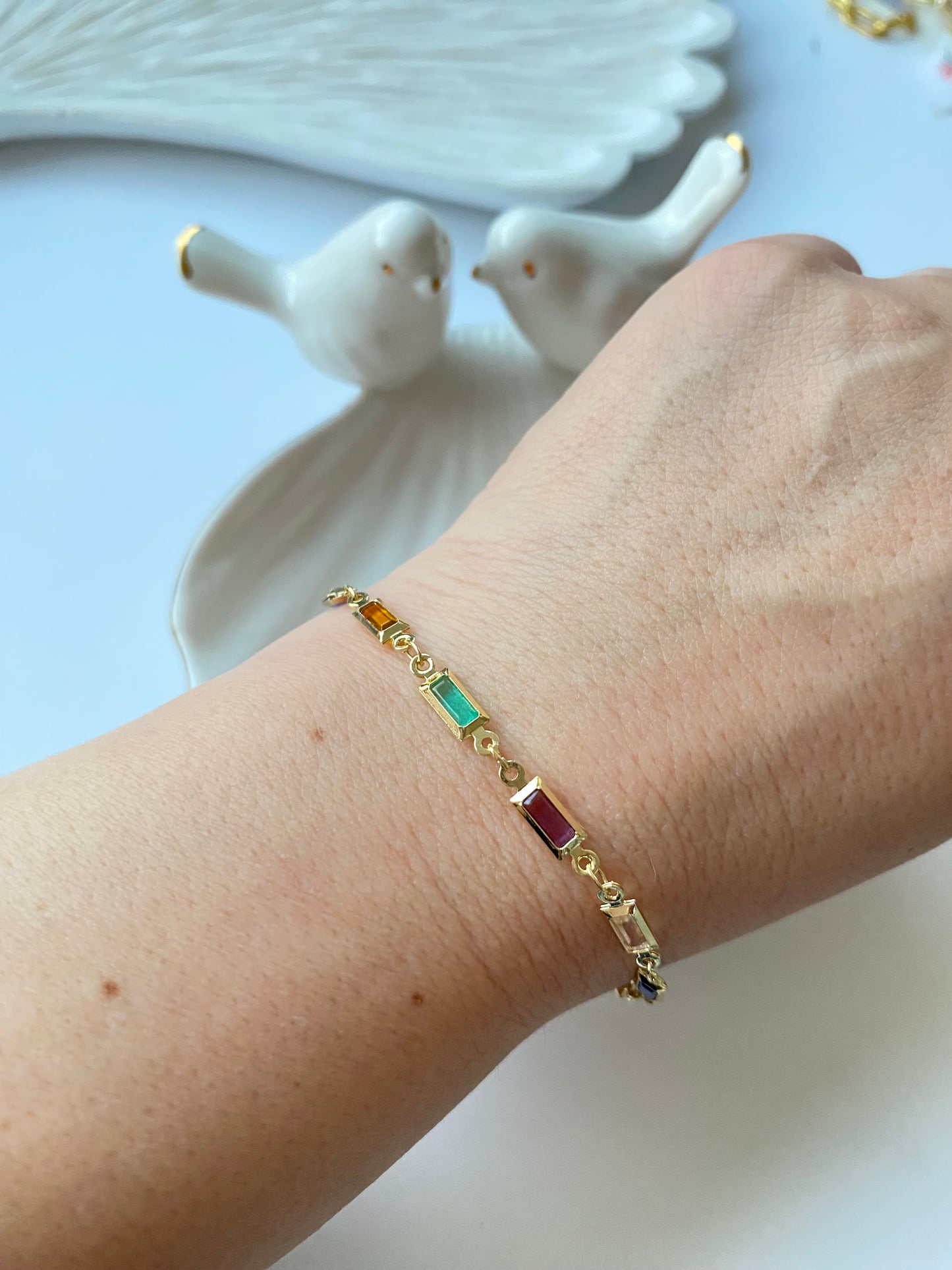 Pulsera Ataviada de Vida dorada