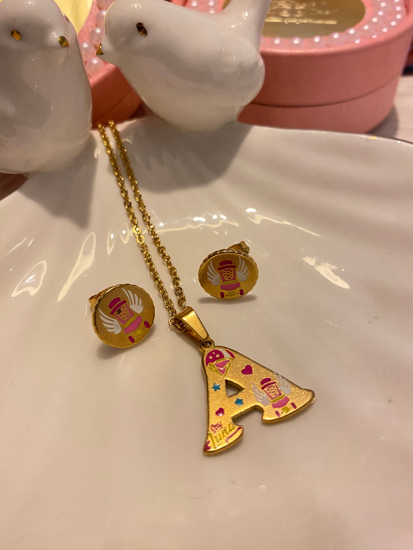 Conjunto Soy Luna letra “A”