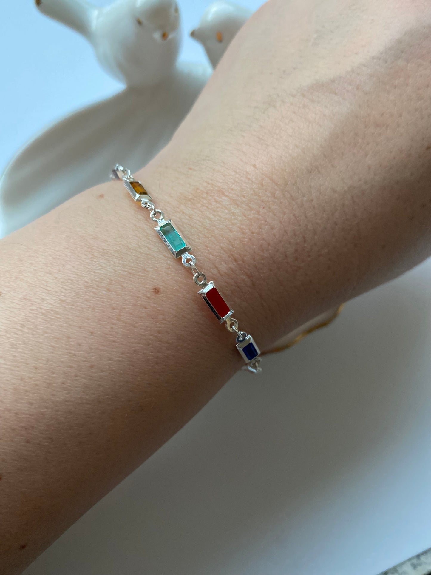 Pulsera Ataviada de Vida plateada