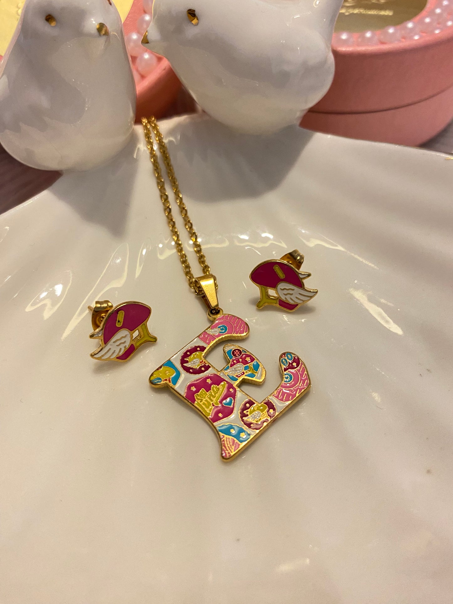 Conjunto Soy Luna letra “E”