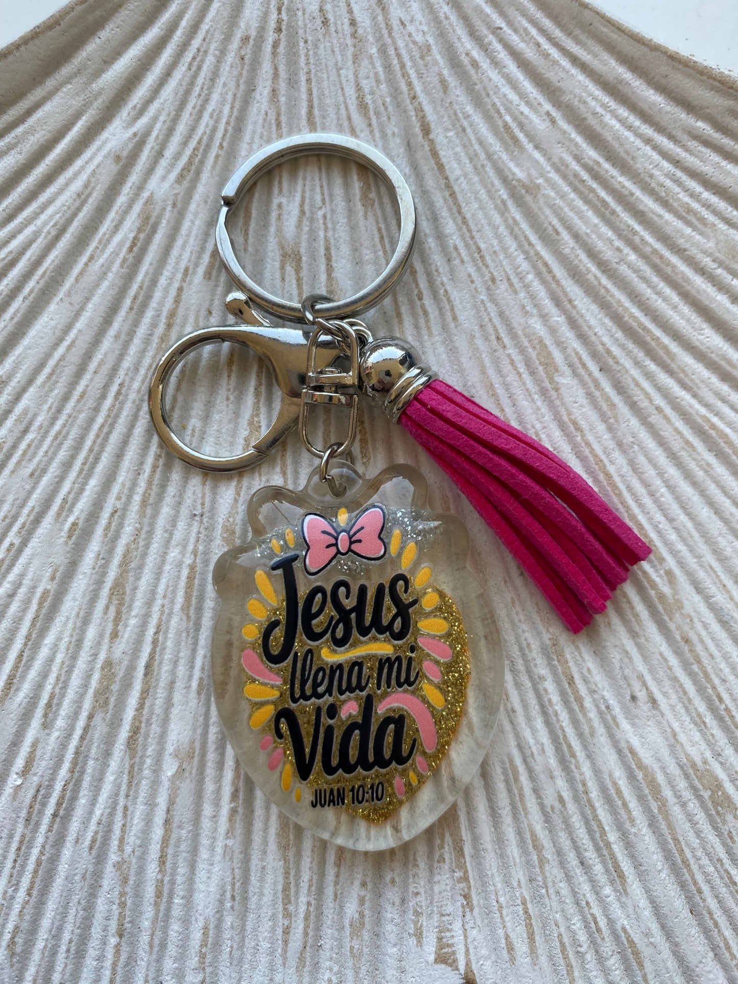 Llavero Jesús llena mi vida