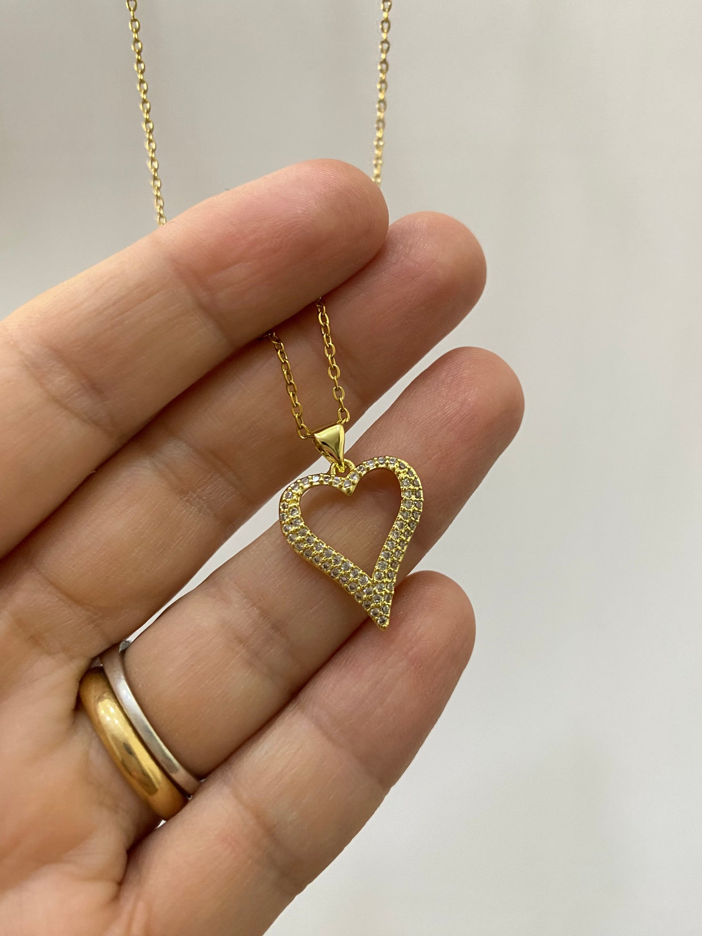 Collar amor inagotable Cadena acero