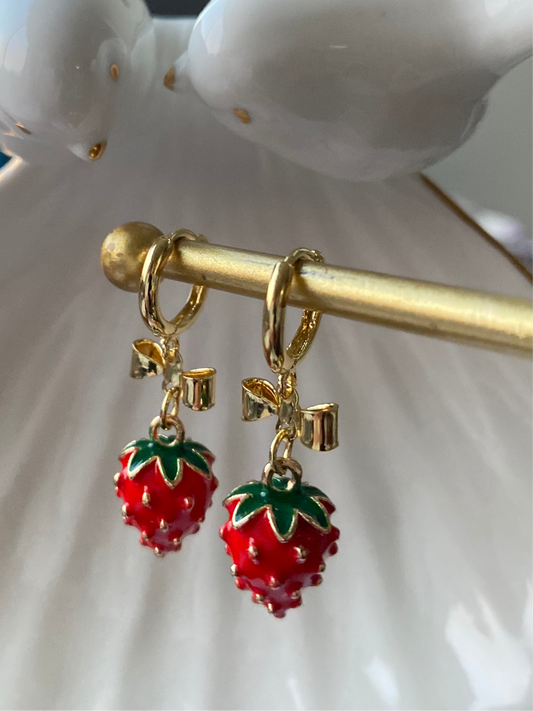 Aros fresa de la Alegría