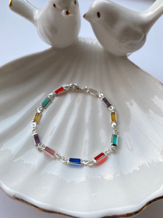 Pulsera Ataviada de Vida plateada