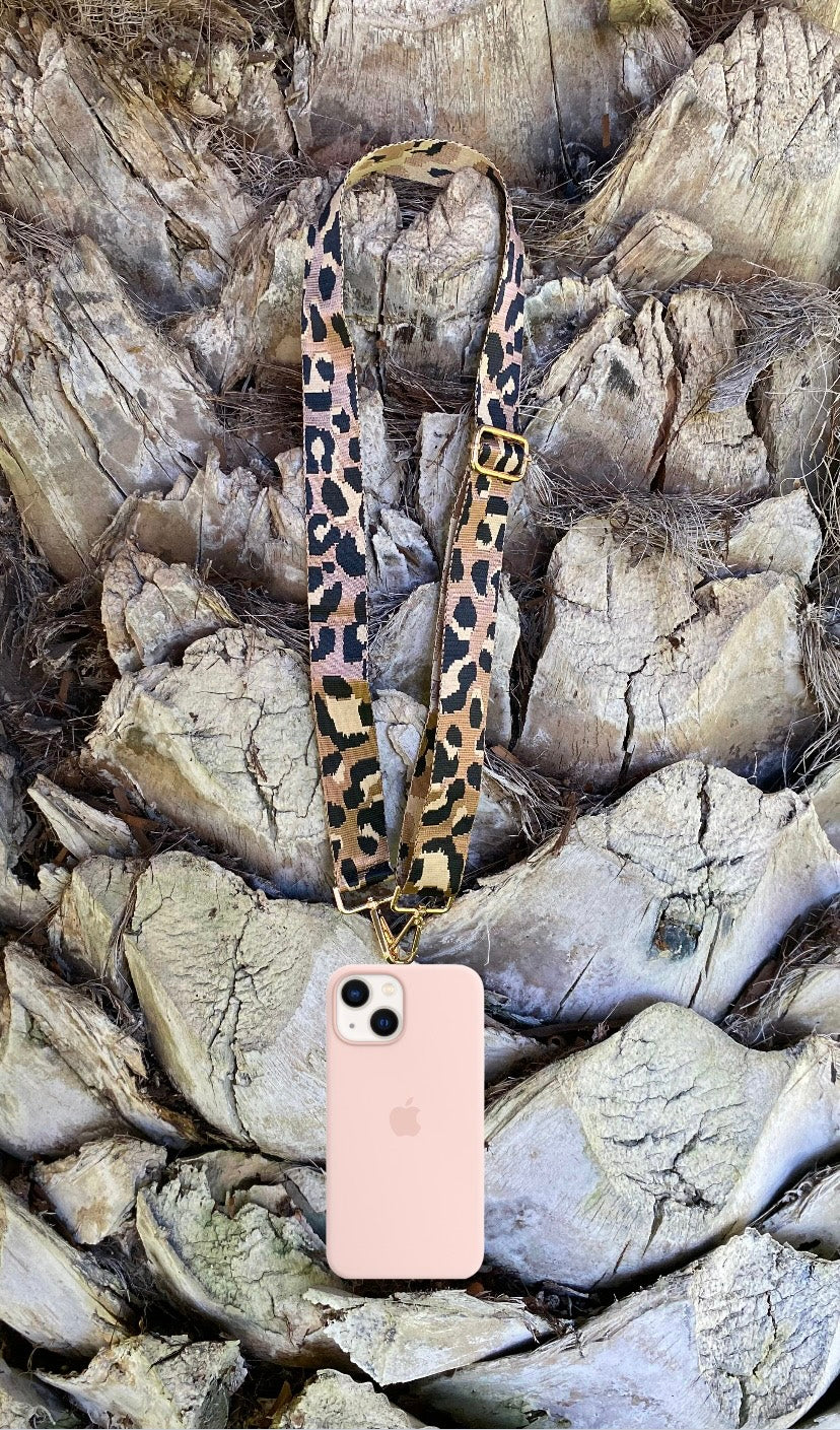 Correa Strap Salvaje Extensible Para Cartera o Celular, Incluye Argolla Unión