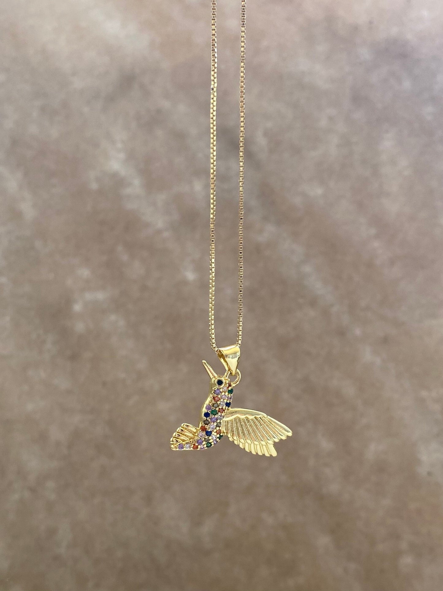 Collar Colibrí Microcircines Color