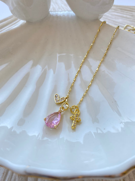 Collar lo que permanece rosado