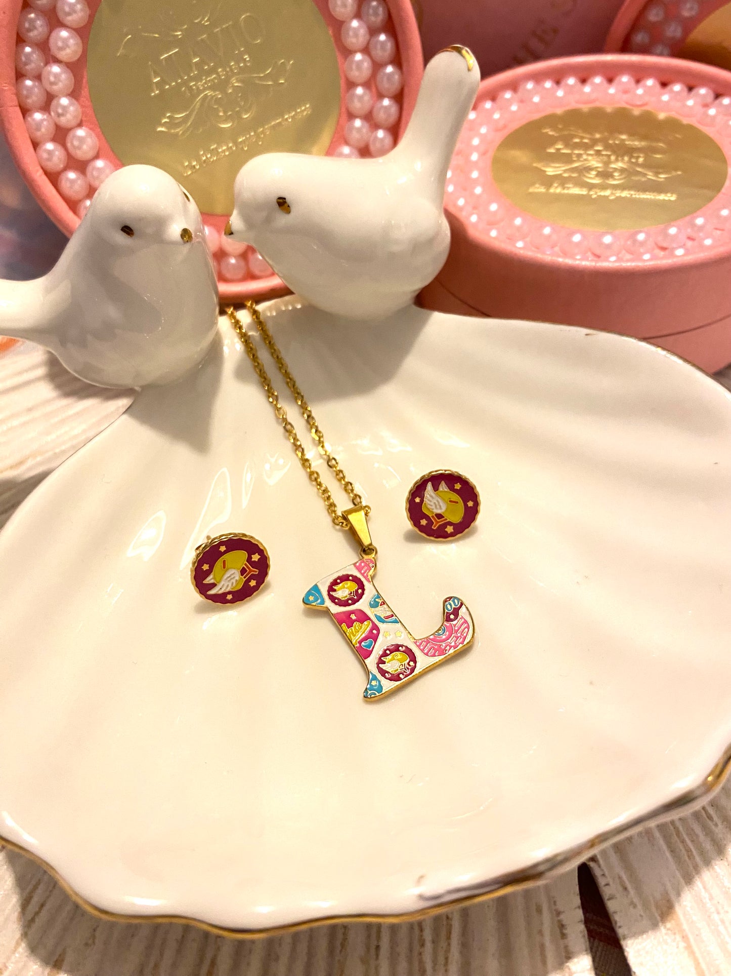 Conjunto Soy Luna letra “L”