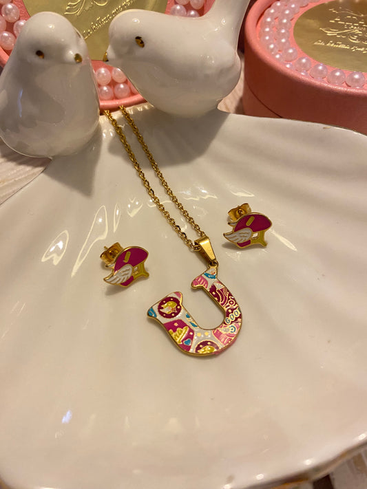 Conjunto Soy Luna letra “U”