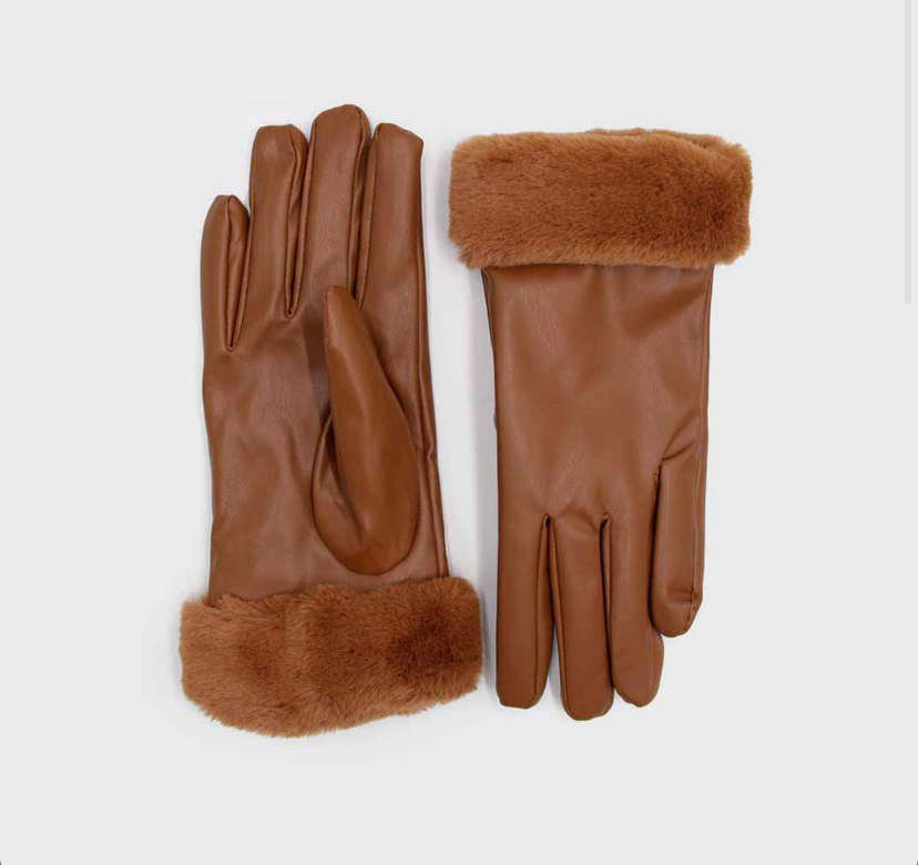 Guantes negros de Camel