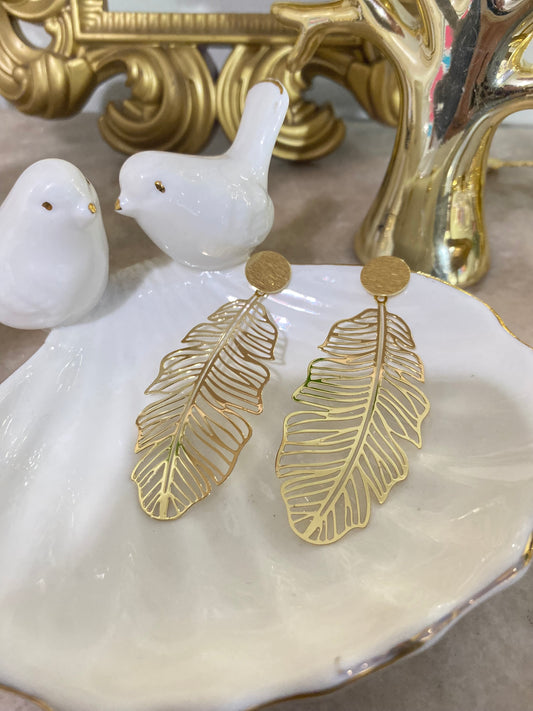 Aros Salmo 91, Plumas Baño Oro