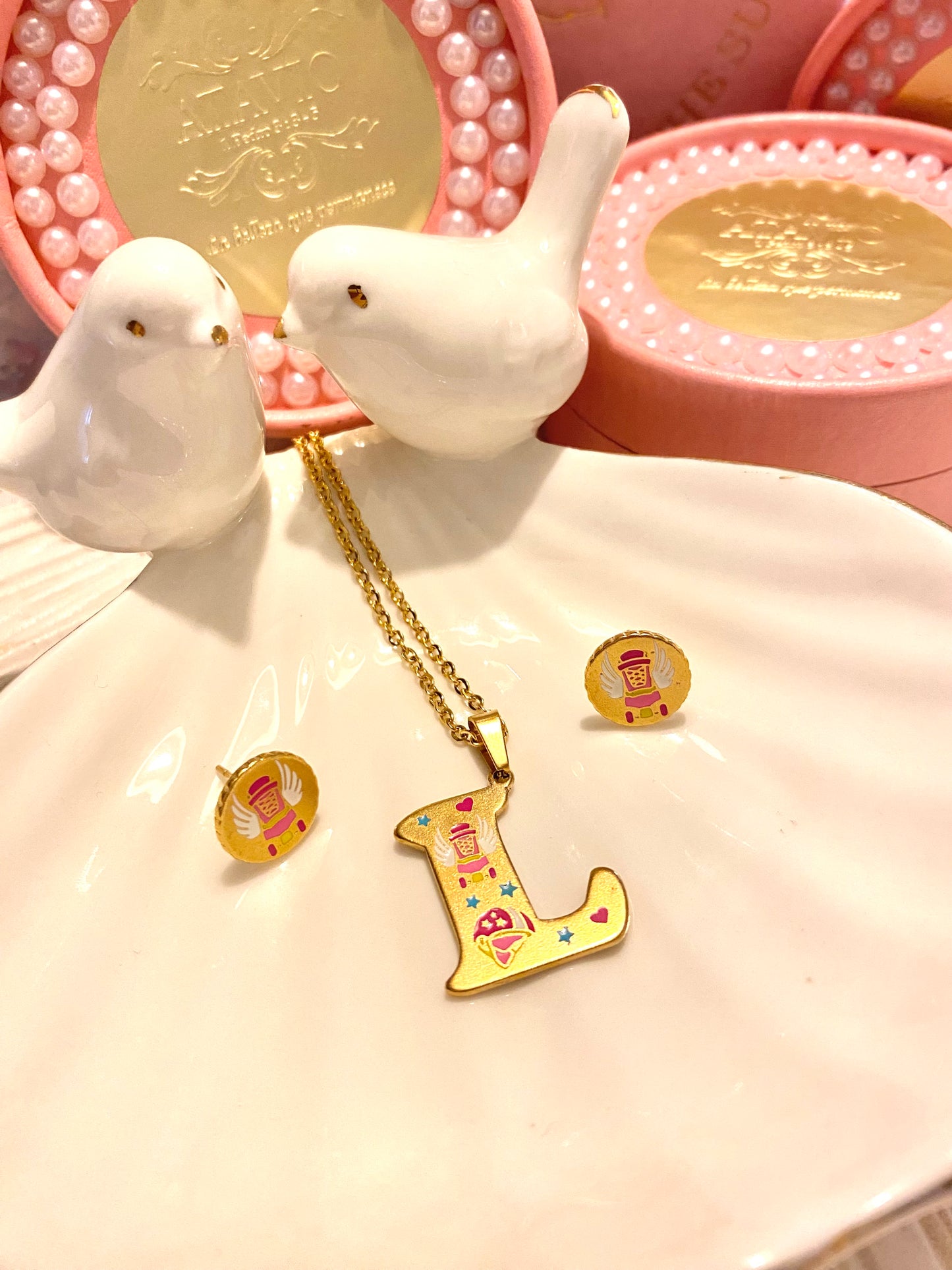 Conjunto Soy Luna letra “L”