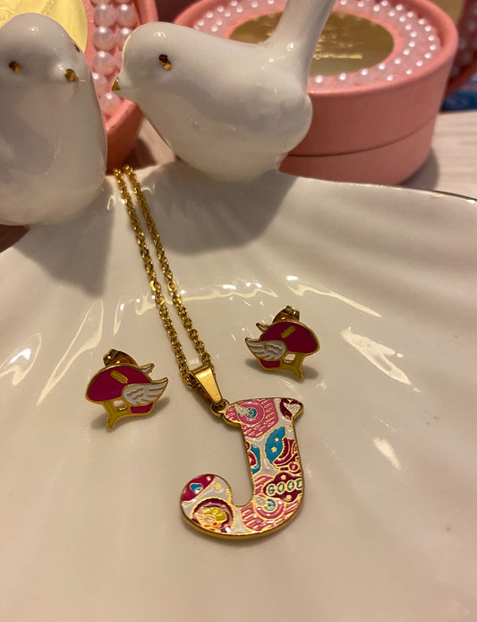 Conjunto Soy Luna letra “J”