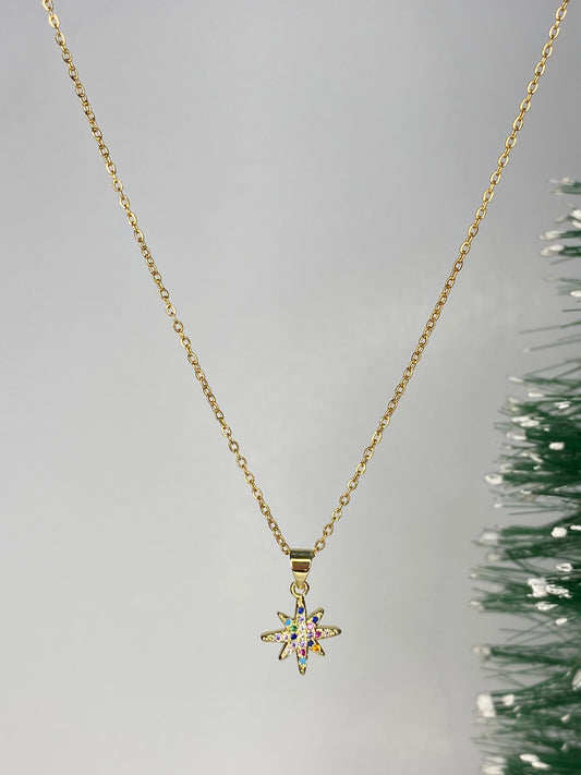 Collar destello de colores  •  45 cms ajustable