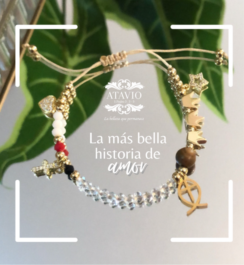 Pulsera La más bella historia de amor