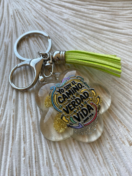 Llavero Yo soy el camino la verdad y la vida