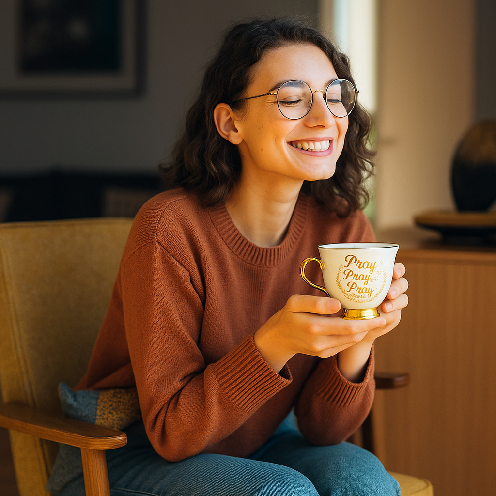 Taza Fe • Cerámica Beige