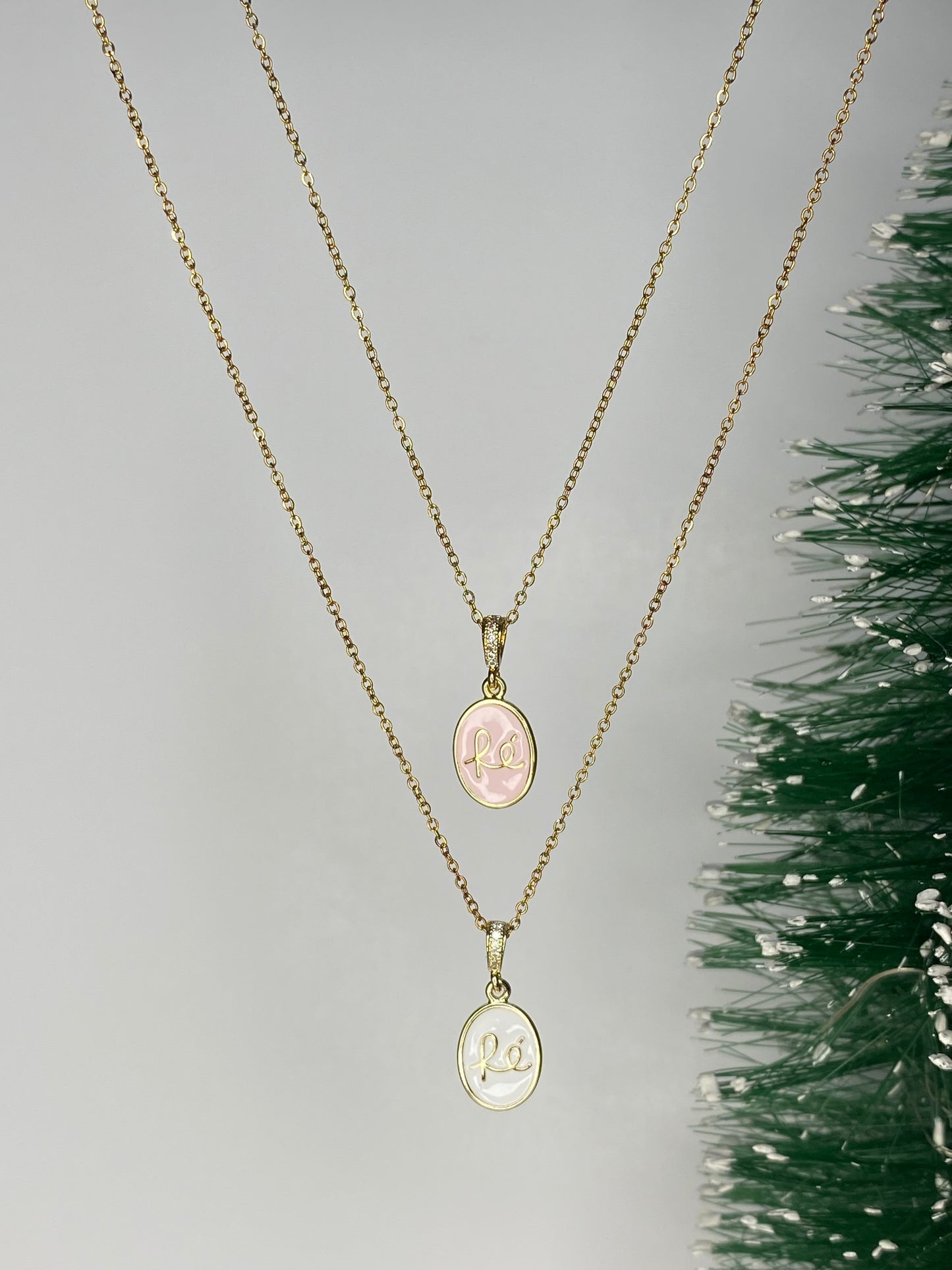 Collar Fe Ovalado Esmaltado