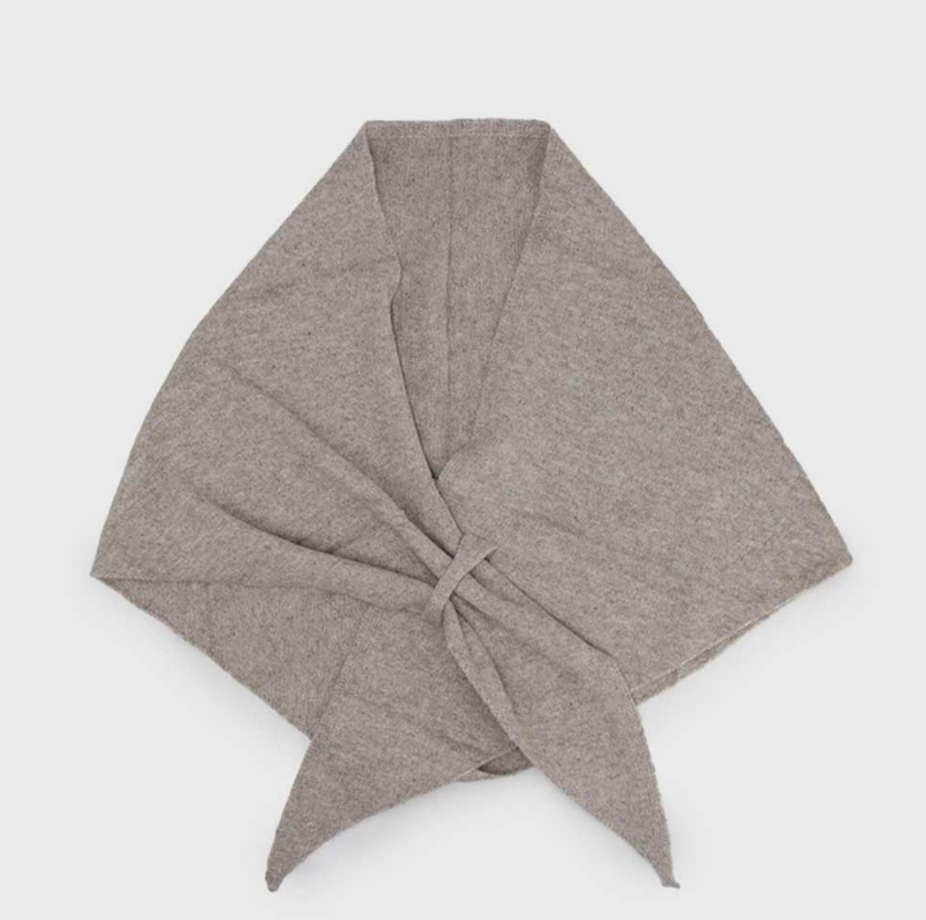 Echarpe de Lana Punta Taupe