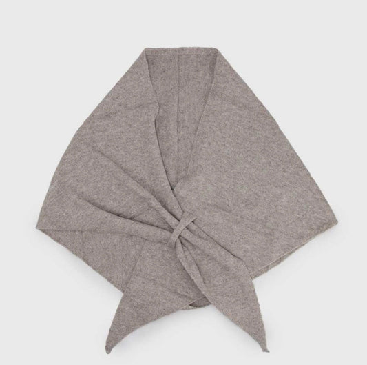 Echarpe de Lana Punta Taupe