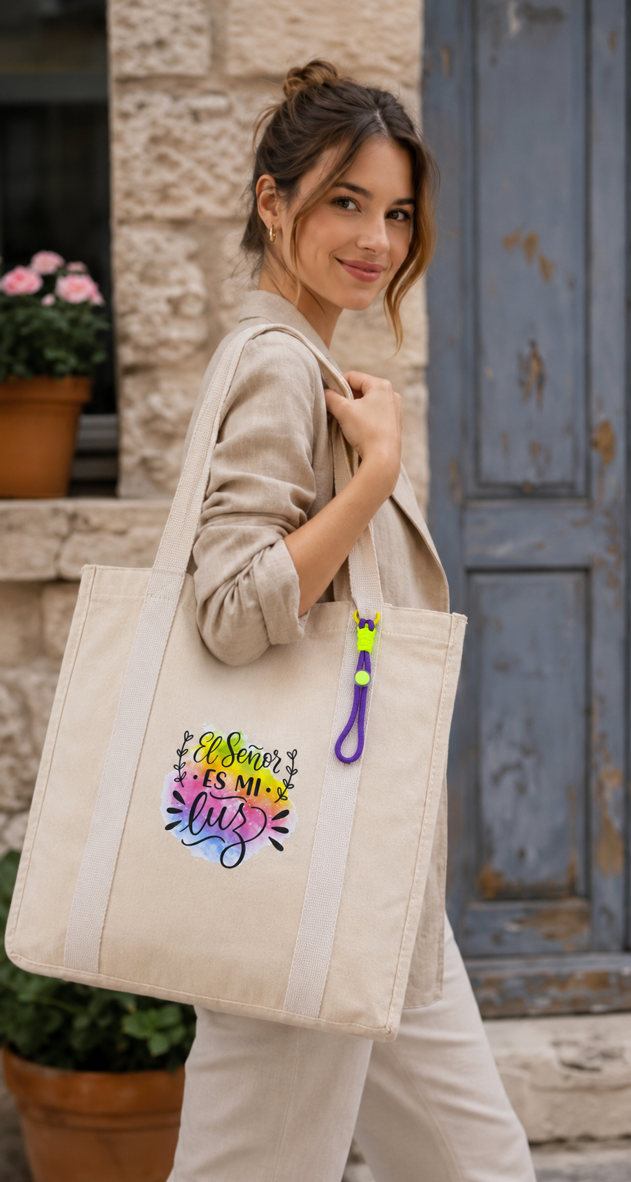 Tote Bag “El Señor es mi luz”