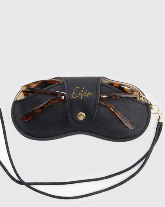 Porta Lentes con correa • Negro