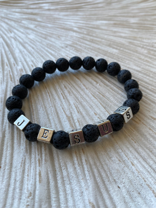 Pulsera Difusora Negra Jesús