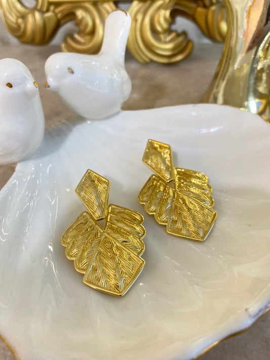 Aros Escudo de Fe dorado