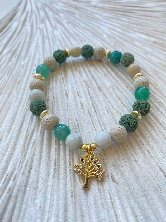 Pulsera Difusora turquesa vida