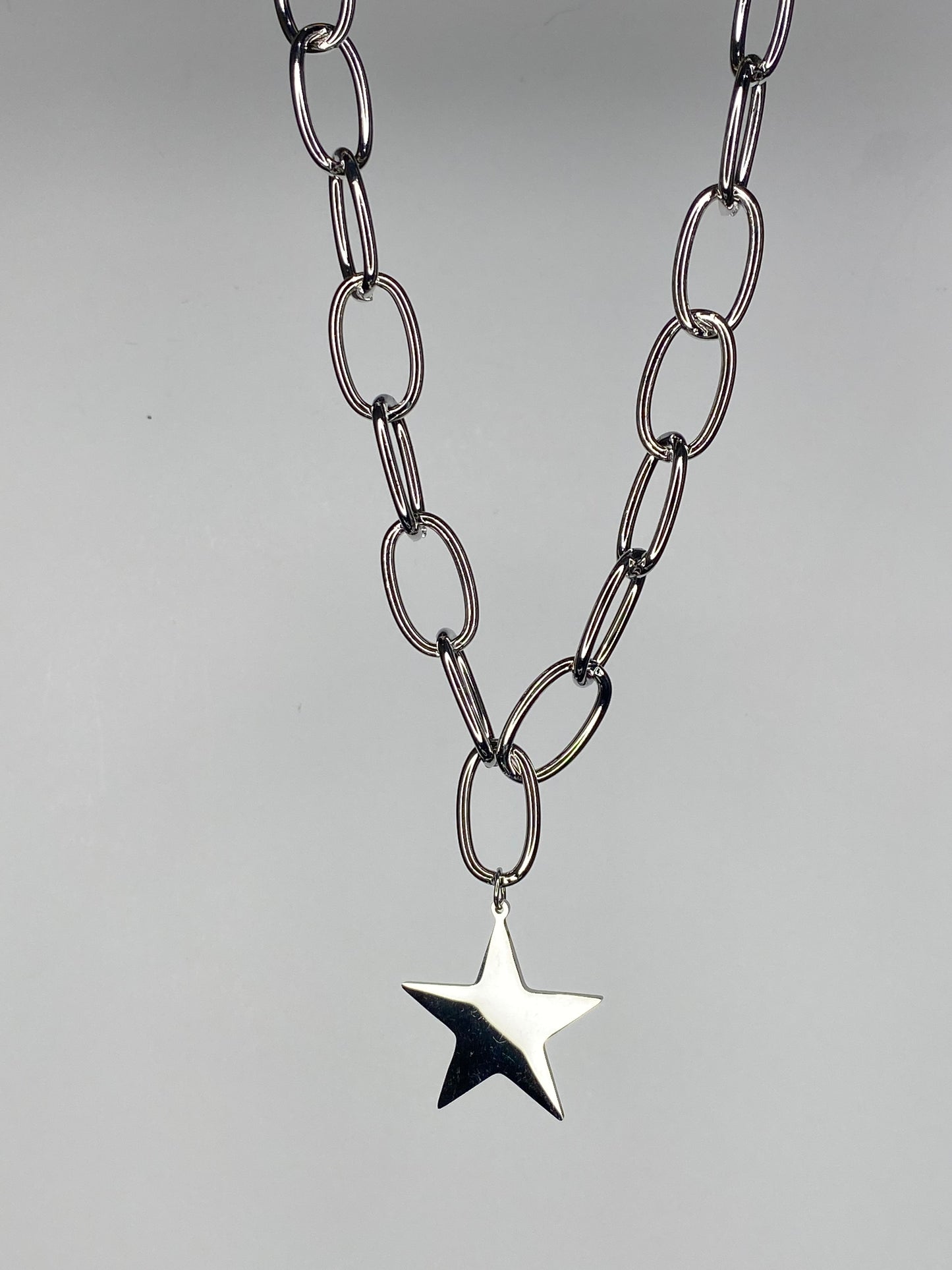 Collar Resplandece wow plateado • fantasía fina