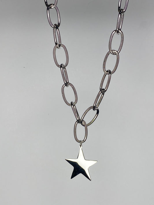 Collar Resplandece wow plateado • fantasía fina