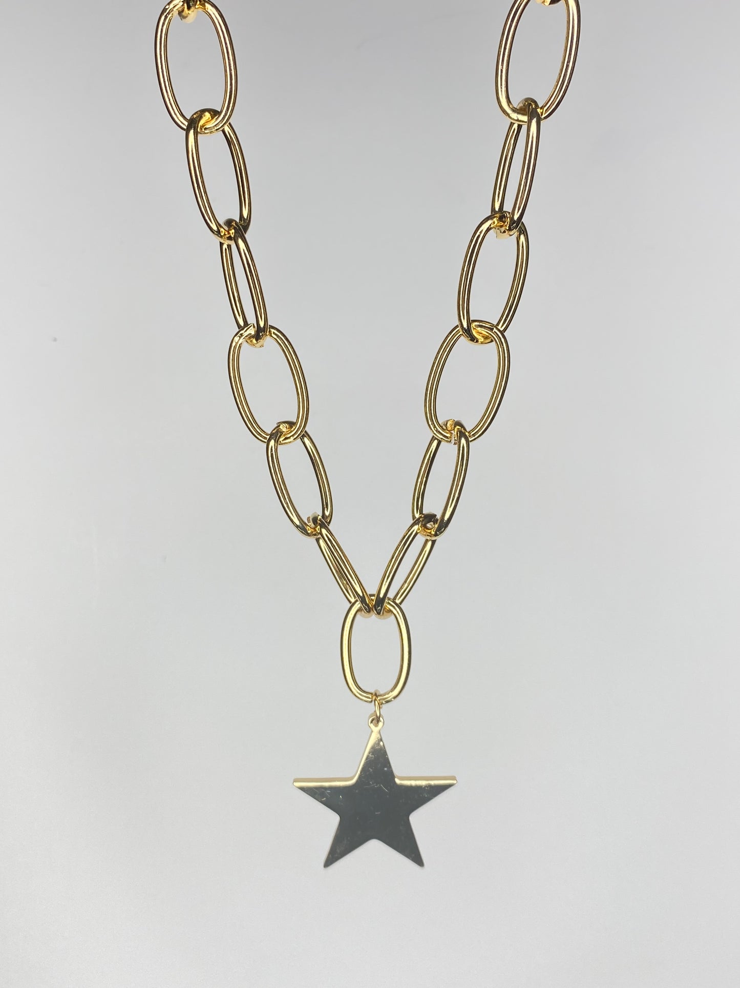 Collar Resplandece wow dorado • fantasía fina