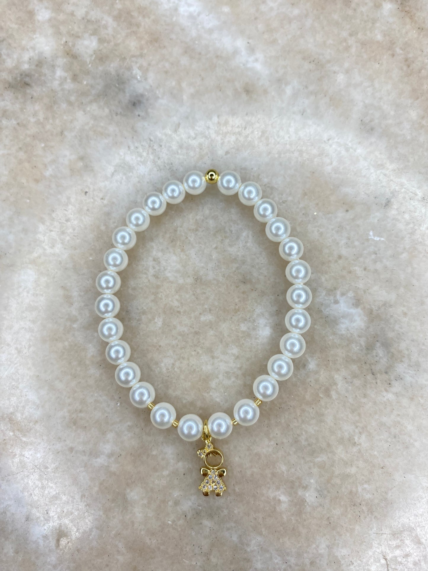 Pulsera Perlas Swarosvki 1 a 3 Hij@s