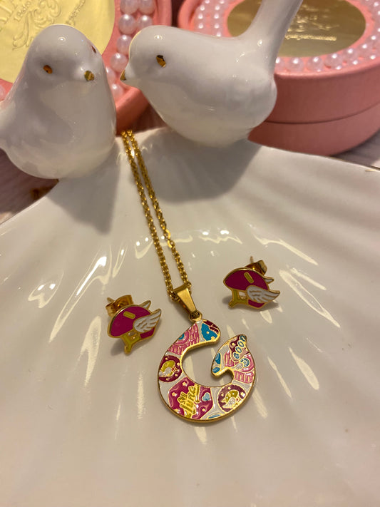 Conjunto Soy Luna letra “G”