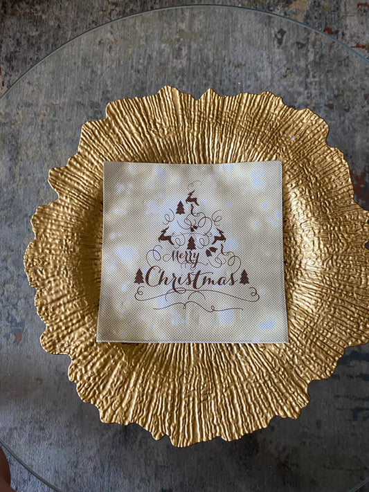 Set de 20 servilletas árbol