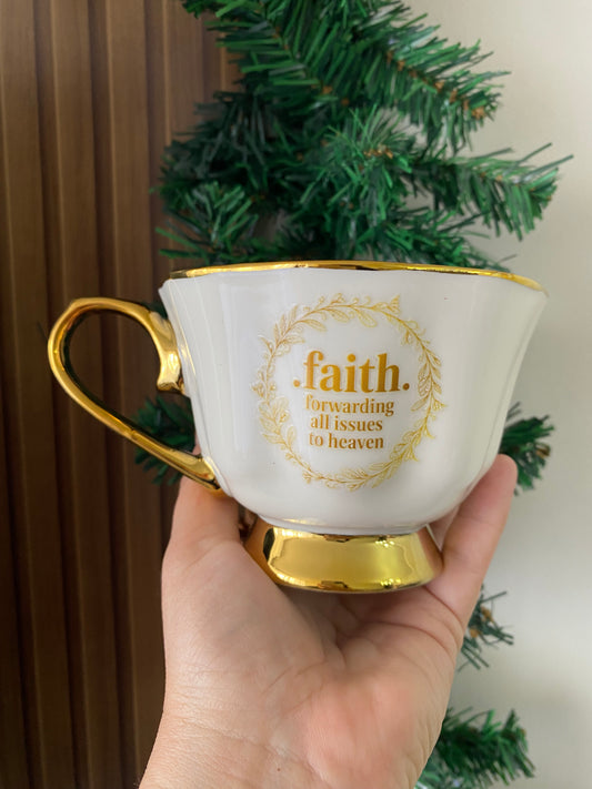 Taza Fe • Cerámica Beige