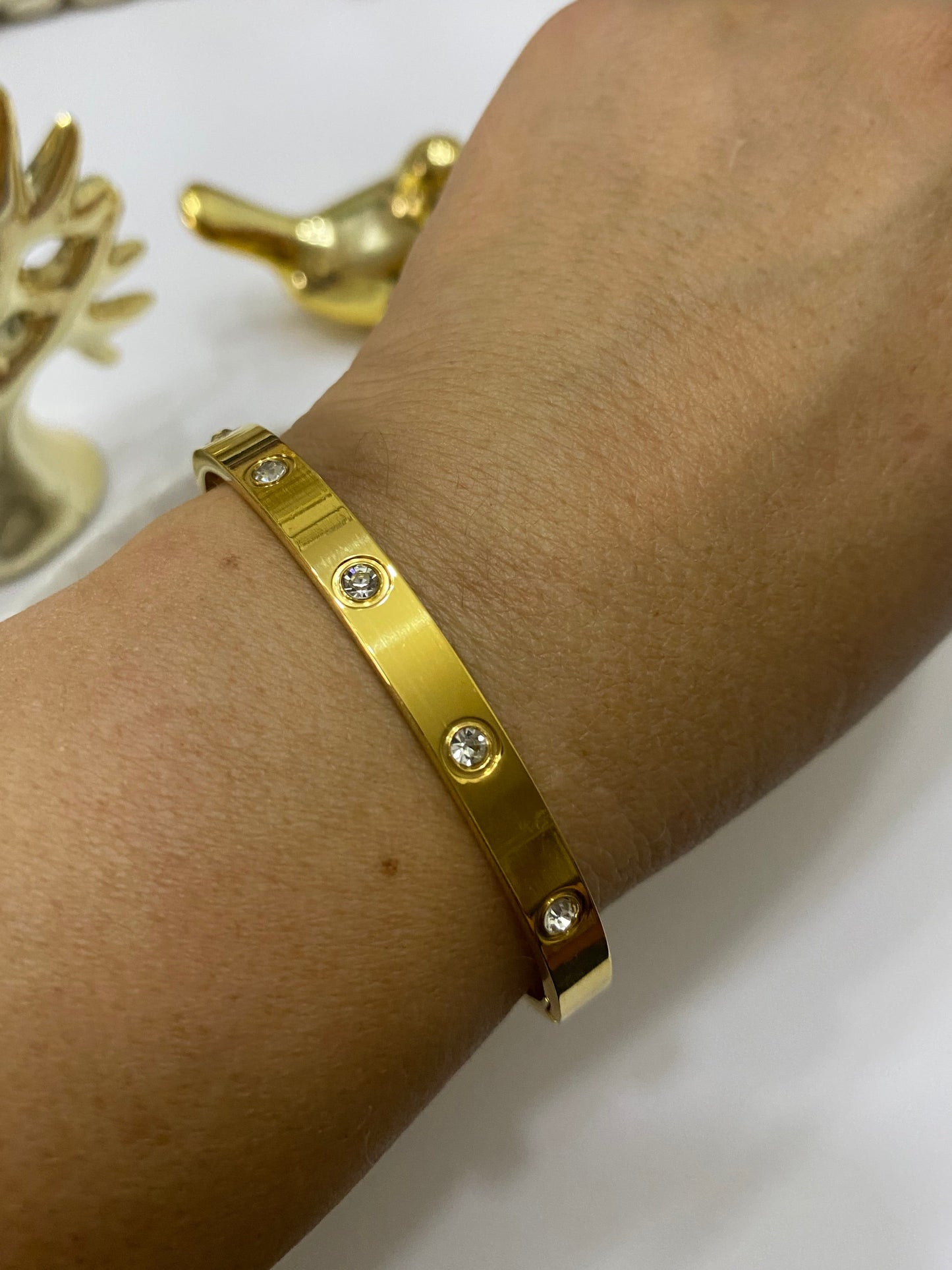 Brazalete acero cruz (copia)