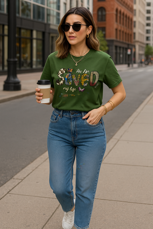 Polera Salvación  • Verde Musgo