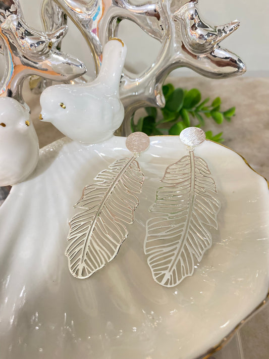 Aros Salmo 91, Plumas Baño plata