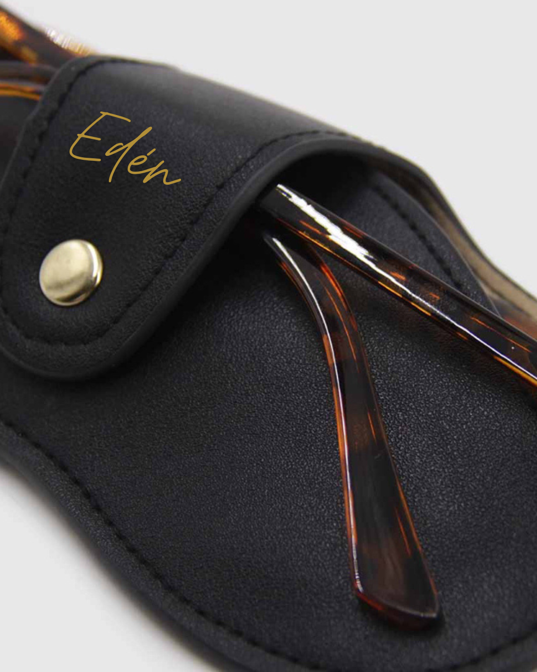 Porta Lentes con correa • Negro