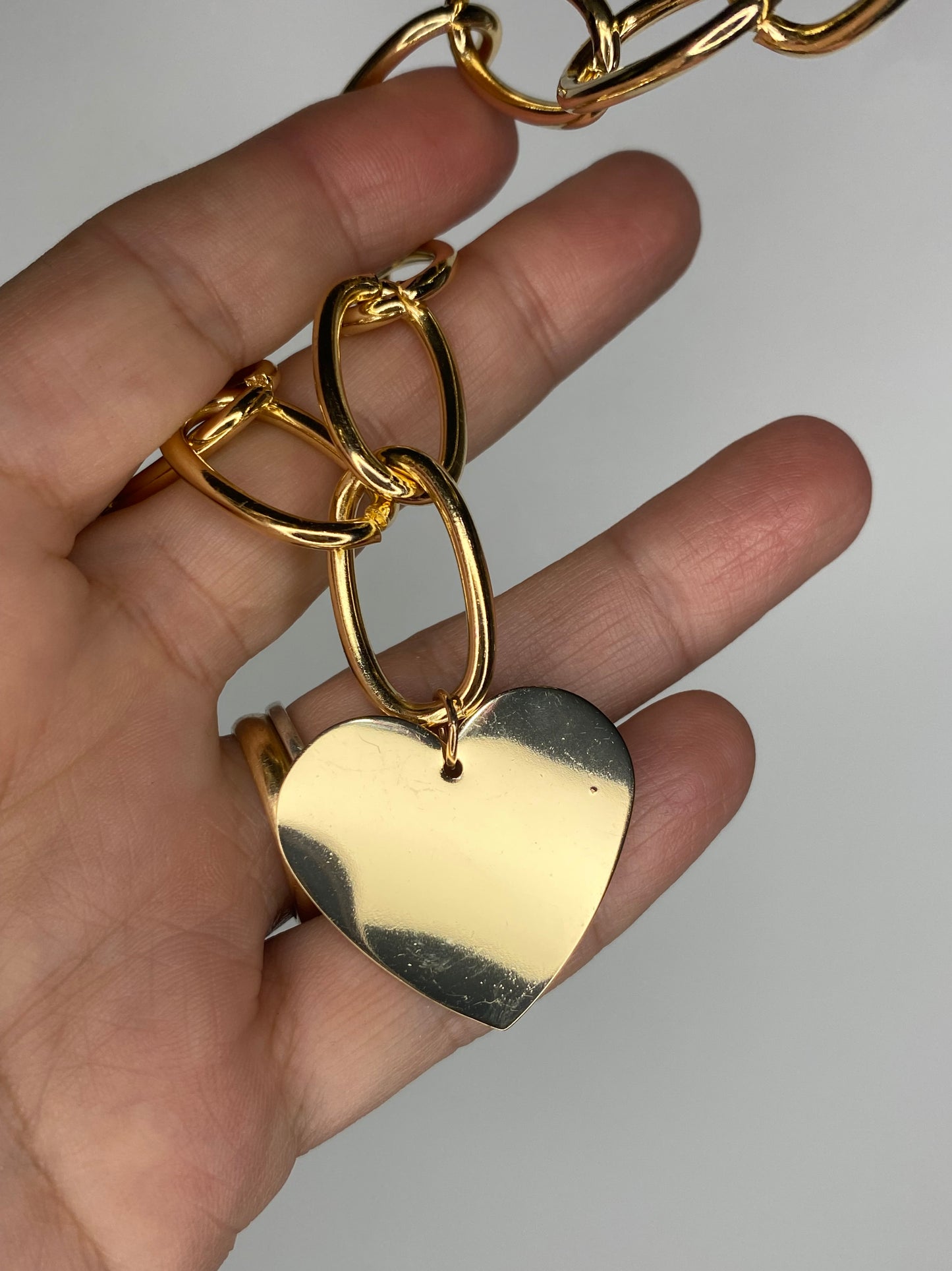 Collar Love wow dorado • fantasía fina