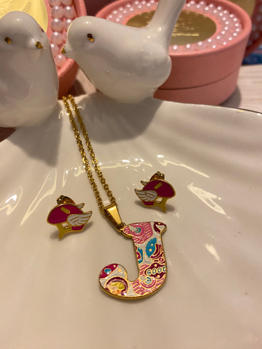 Conjunto Soy Luna letra “J”