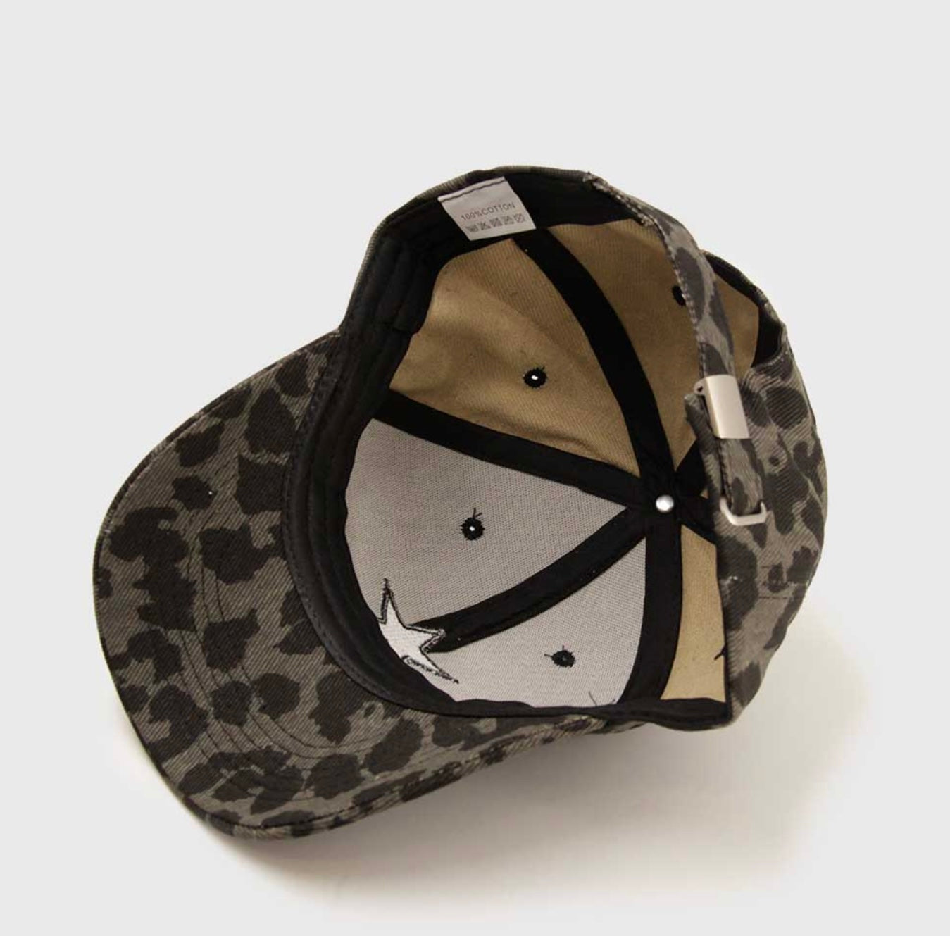 Jockey Print gris negro con Estrella